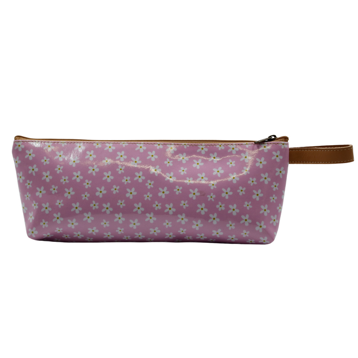 1 Zip Pencil Case - Pink Daisy