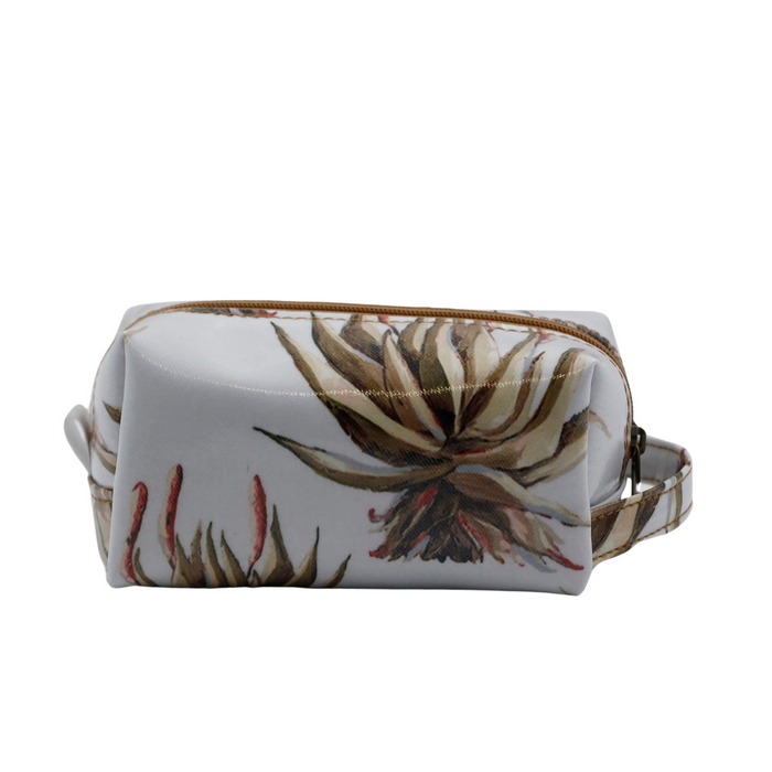 Cosmetic Bag - White Aloe