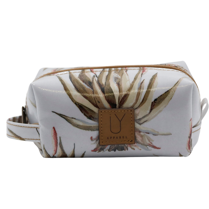 Cosmetic Bag - White Aloe