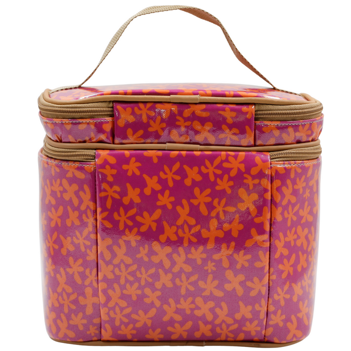 Stand Up Toiletry Bag - Hot Daisy