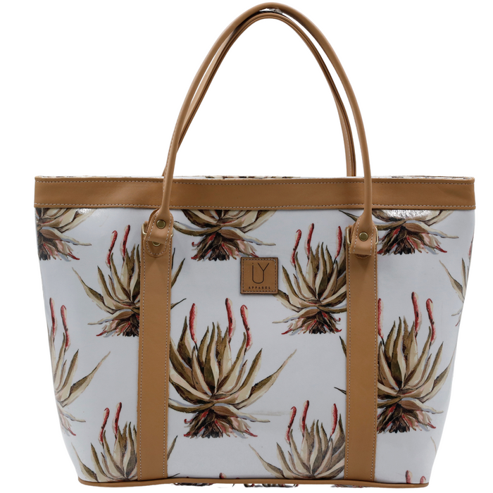 Jozi Tote - White Aloe