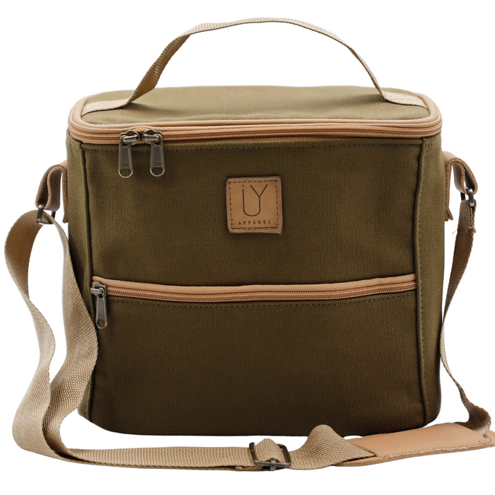 Lunch Cooler - Khaki Canvas