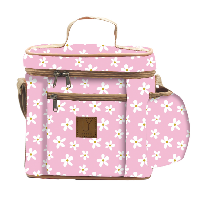 Snakpak Lunch Cooler - Pink Daisy