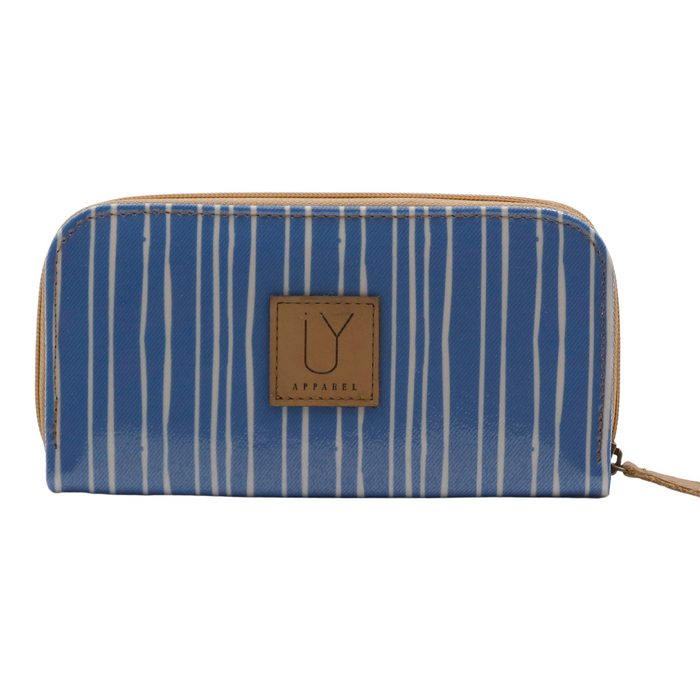 Wallet - Stripe Blue