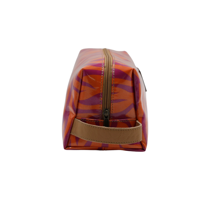 Soft Cosmetic Bag - Tangerine Tiger