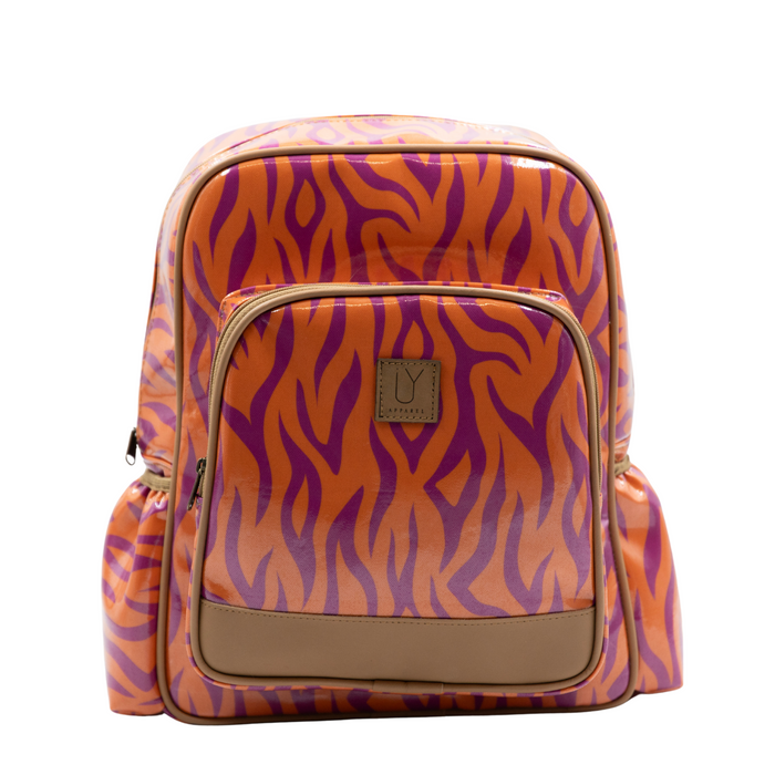 Satchel Tangerine Tiger