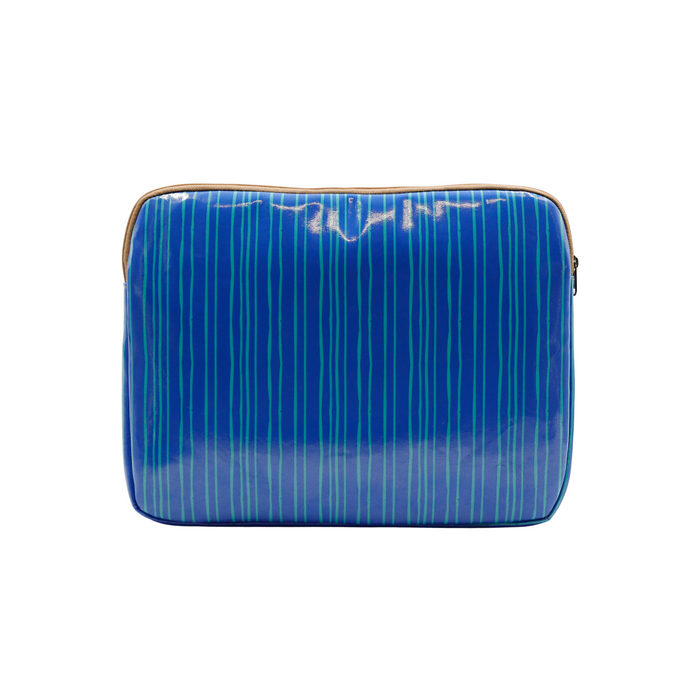 Laptop Sleeve Medium - Stripe Aqua